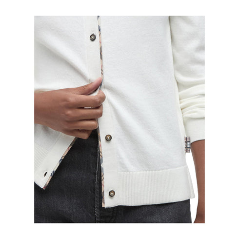 Barbour Cardigan Cardigan Donna Bredon con toppe 8 P25 - BARBOURLKN1008 - VH71 - 8 - Francavilla Moda